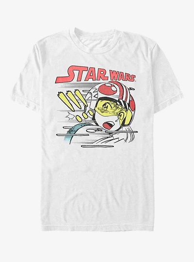 Star Wars Manga Print T-Shirt