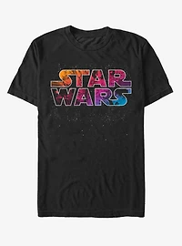 Star Wars Anime Glow Logo T-Shirt