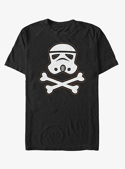 Star Wars Trooper Skull Patch T-Shirt