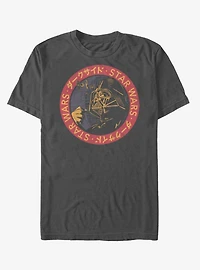 Star Wars Vader Japanese Text T-Shirt