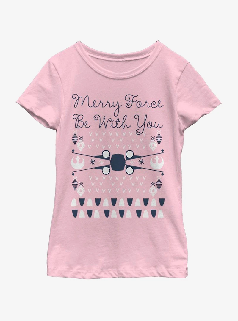 Star Wars Sweater Style Youth Girls T-Shirt