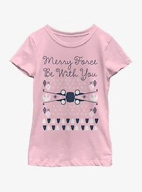 Star Wars Sweater Style Youth Girls T-Shirt