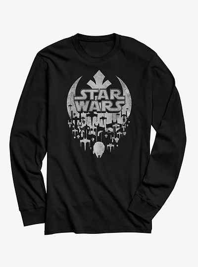 Star Wars Fade Long-Sleeve T-Shirt