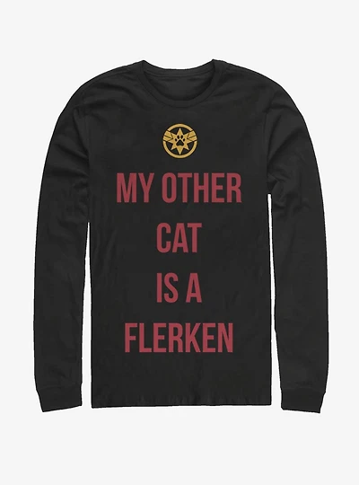 Marvel Captain Other Cat Long-Sleeve T-Shirt