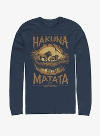 Disney The Lion King 2019 Savannah Poster Long-Sleeve T-Shirt