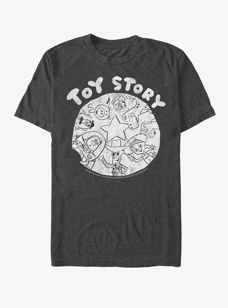 Disney Pixar Toy Story Circle T-Shirt