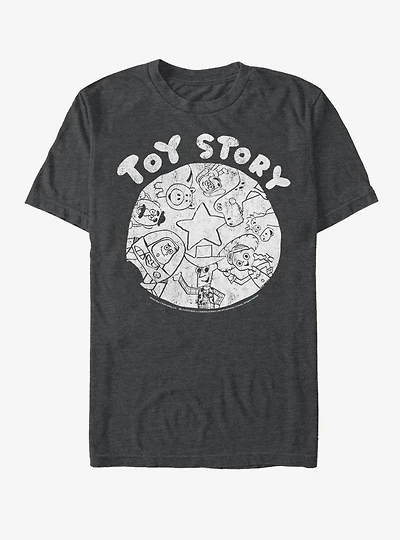 Disney Pixar Toy Story Circle T-Shirt