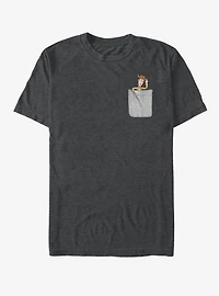 Disney Pixar Toy Story Woody Faux Pocket T-Shirt