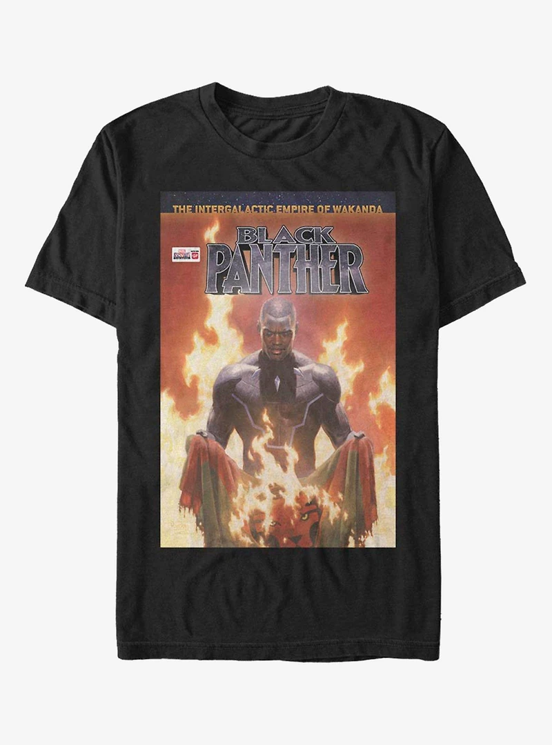 Marvel Black Panther Fire T-Shirt