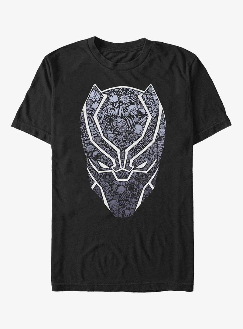 Marvel Black Panther Icon Fill T-Shirt