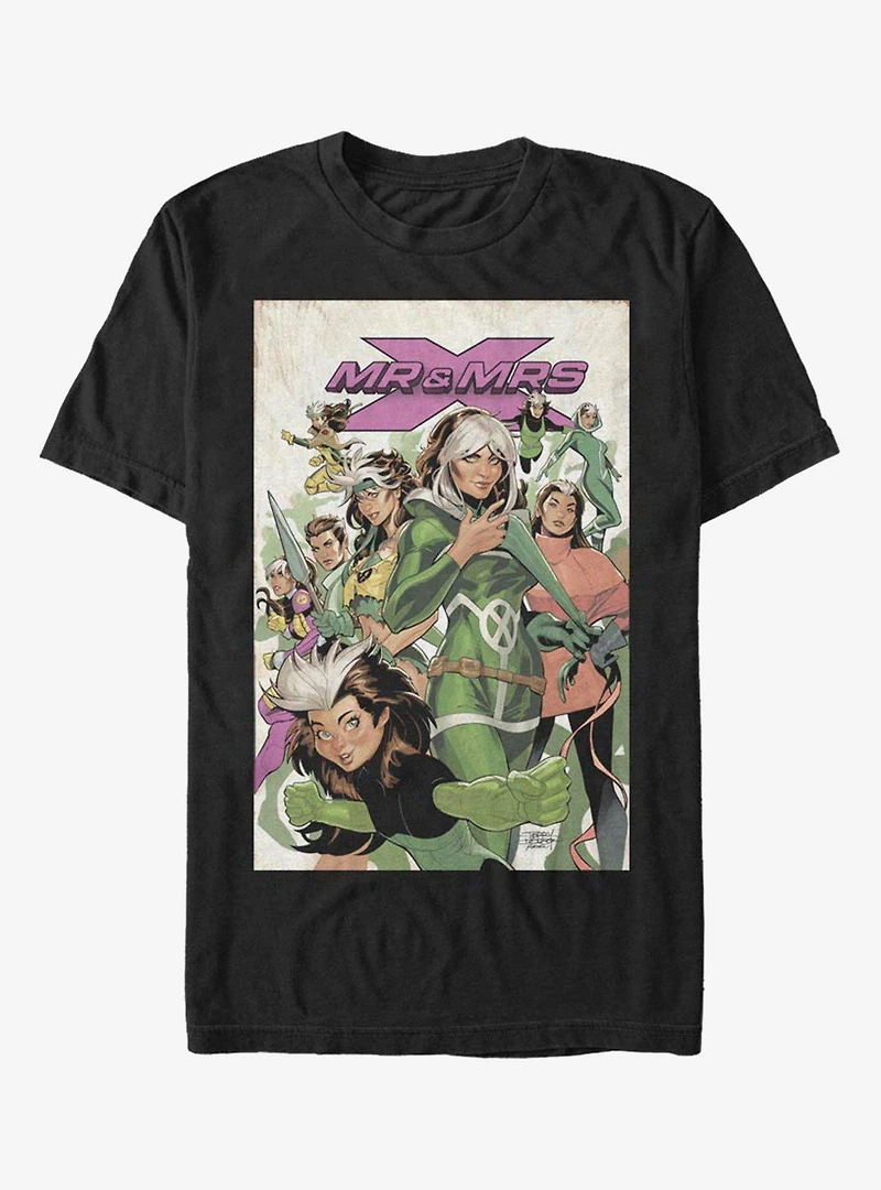 Marvel Mr and Mrs T-Shirt