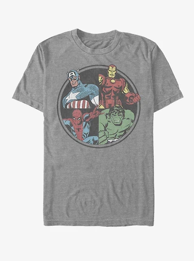 Marvel Avengers: Endgame Avenger Heads T-Shirt