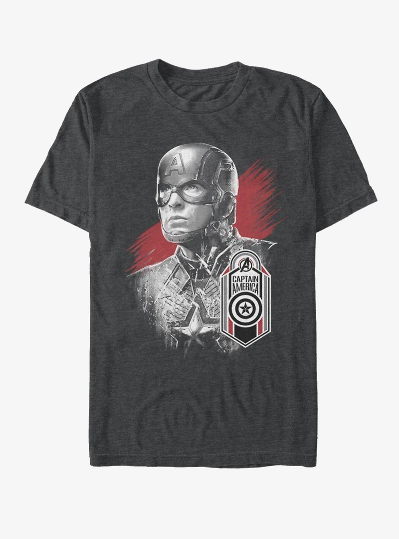 Marvel Avengers: Endgame Captain America Tag T-Shirt