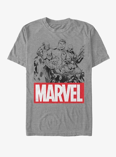 Marvel Avengers Group T-Shirt