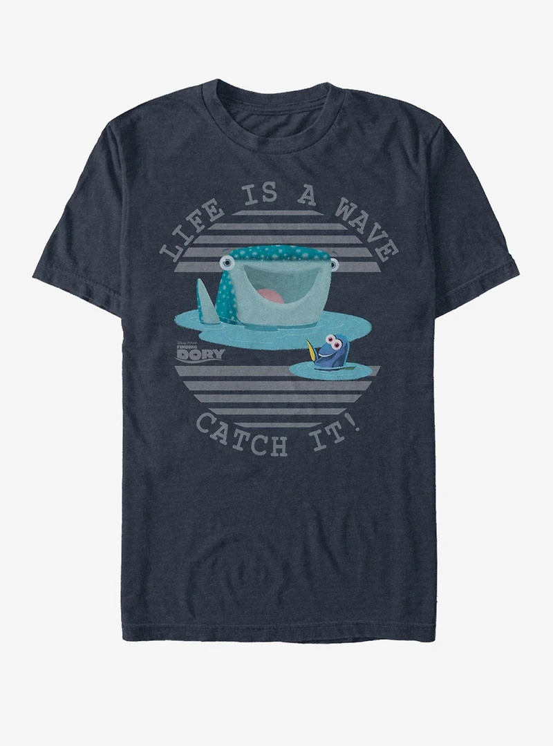 Disney Pixar Finding Dory Life Is A Wave T-Shirt