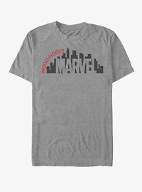 Marvel Spider-Man Skyline Logo T-Shirt