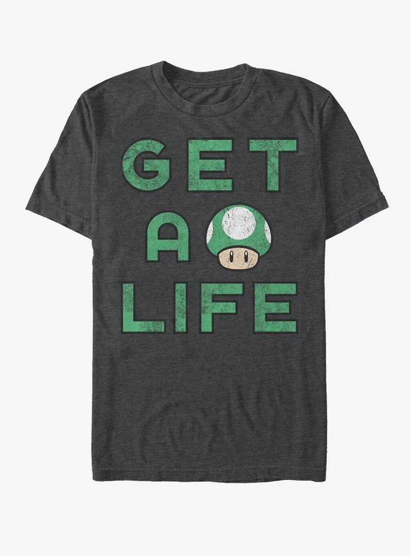 Nintendo Super Mario Get A Life T-Shirt