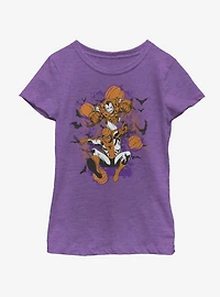 Marvel Avengers Team Pumpkin Youth Girls T-Shirt