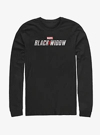 Marvel Black Widow 2019 Logo Long-Sleeve T-Shirt