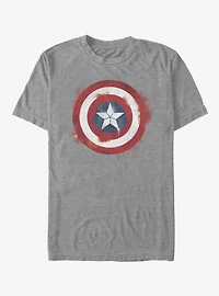 Marvel Captain America Spray Logo T-Shirt