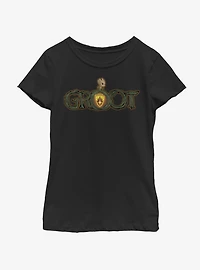Marvel Guardians Of The Galaxy Groot Smoke Youth Girls T-Shirt