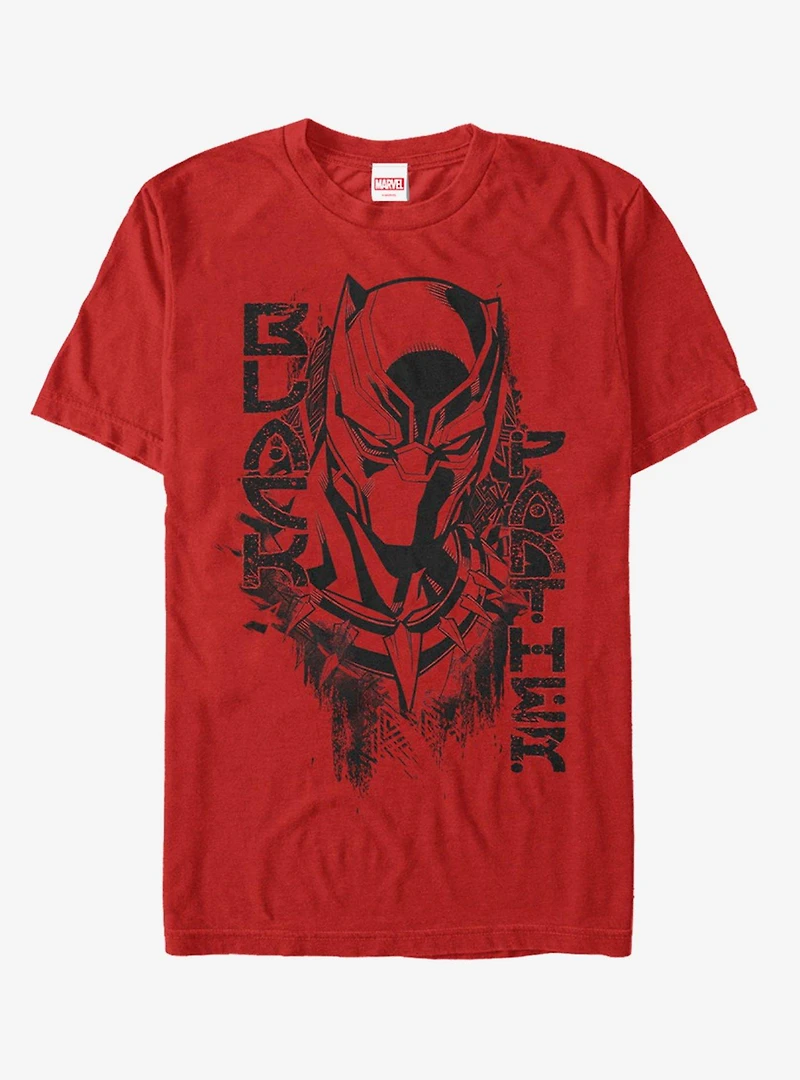 Marvel Black Panther Paint T-Shirt