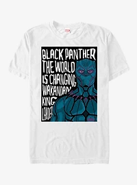 Marvel Black Panther The World Is Changing T-Shirt