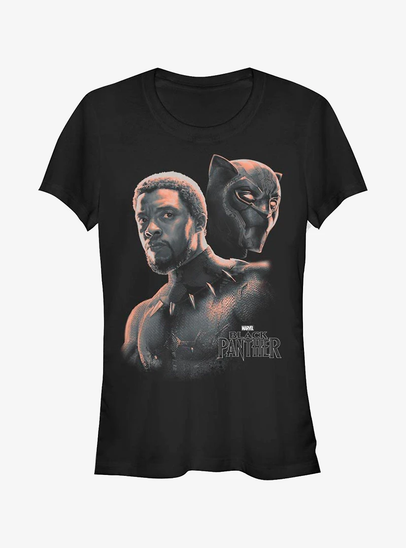 Marvel Black Panther TChalla Unmasked Girls T-Shirt