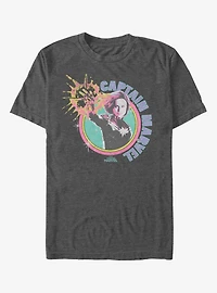 Marvel Captain 90s Vintage Logo T-Shirt