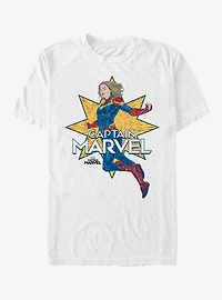 Marvel Captain Marvel Star T-Shirt