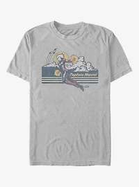 Marvel Captain Sunset Hero T-Shirt