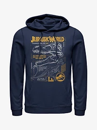 Jurassic Park Rex Breakdown Hoodie