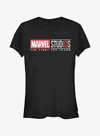 Marvel Studio 10 Logo Girls T-Shirt