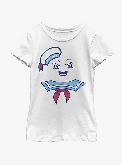 Ghostbusters Puft Face Costume Youth Girls T-Shirt