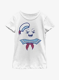Ghostbusters Puft Face Costume Youth Girls T-Shirt