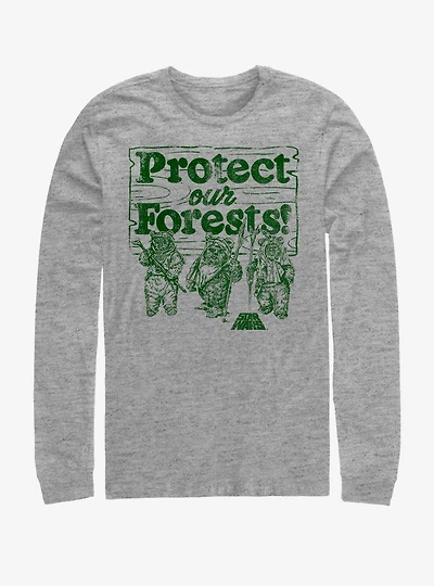 Star Wars Protect Our Forests Long-Sleeve T-Shirt