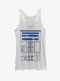 Star Wars R2 Uniform Womens Tank Top