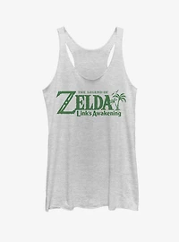 Nintendo Zelda Link's Awakening Logo Womens Tank Top