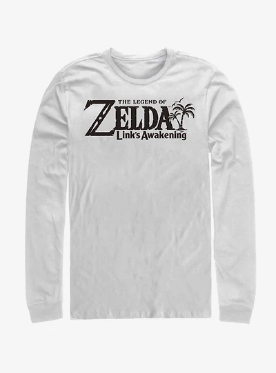 Nintendo Zelda Link's Awakening Logo Long-Sleeve T-Shirt