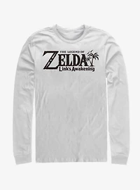 Nintendo Zelda Link's Awakening Logo Long-Sleeve T-Shirt