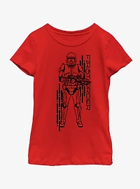Star Wars The Rise Of Skywalker Project Red Youth Girls T-Shirt