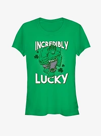 Marvel Hulk Incredibly Lucky Girls T-Shirt