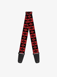 DC Comics Harley Quinn Diamond Guitar Strap