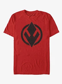 Star Wars Episode IX Rise of Skywalker Red Trooper Sith Solid Emblem T-Shirt