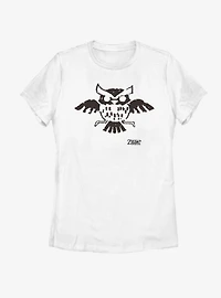 Nintendo The Legend of Zelda: Link's Awakening Owl Glyph Womens T-Shirt