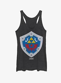 Nintendo The Legend of Zelda: Link's Awakening Hylian Shield Womens Tank Top