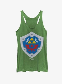 Nintendo The Legend of Zelda: Link's Awakening Hylian Shield Womens Tank Top