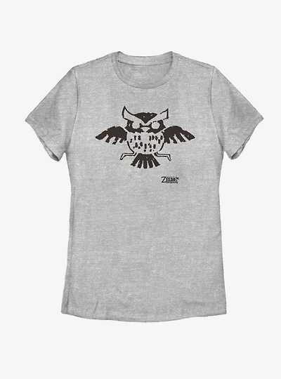 Nintendo The Legend of Zelda: Link's Awakening Owl Glyph Womens T-Shirt