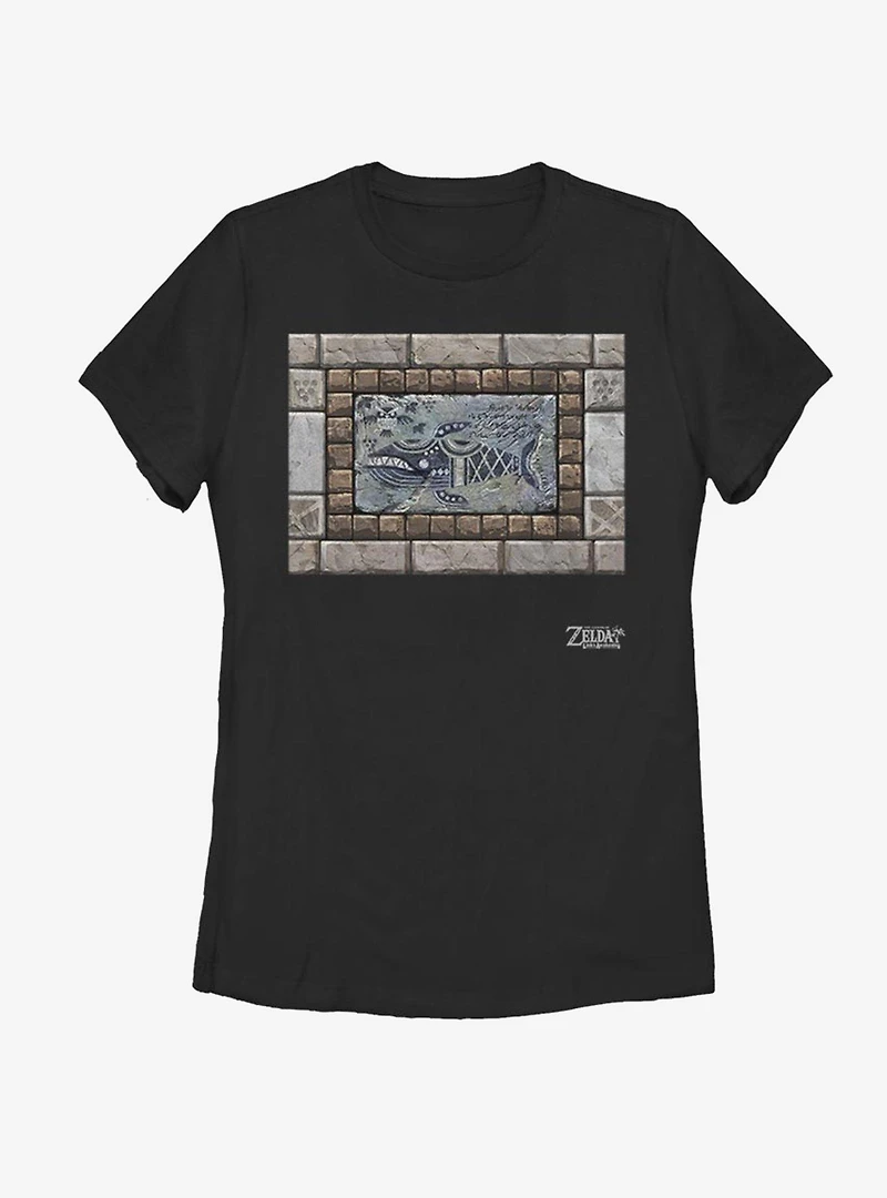 Nintendo The Legend of Zelda: Link's Awakening Whale Tablet Womens T-Shirt