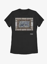 Nintendo The Legend of Zelda: Link's Awakening Whale Tablet Womens T-Shirt